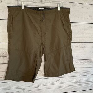 The North Face Y2K Mens Size M Olive Green Outdoor Hiking Climbing Shorts Medium